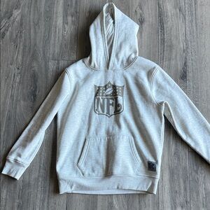 NFL Light Gray Kids Hoodie